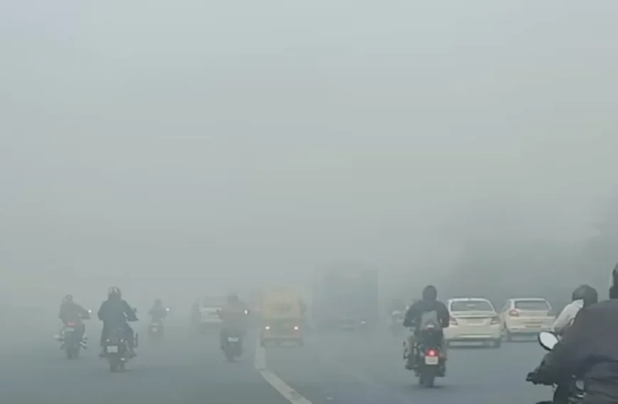 जयपुर में कोहरे के कारण बसें भिड़ीं, बारिश का अलर्ट और रात का तापमान 3 डिग्री तक गिरा