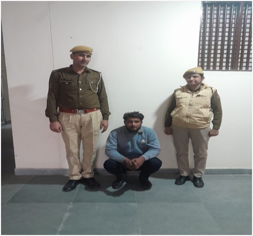 चुरू पुलिस ने फिरोती मांगने के आरोपी को किया गिरफ्तार