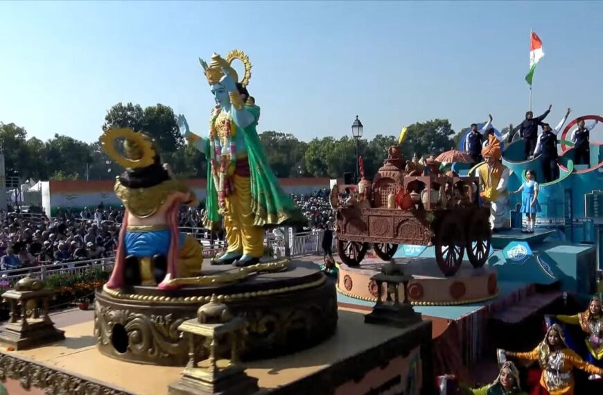 कर्तव्य पथ पर हरियाणा की झांकी: ‘समृद्ध हरियाणा – विरासत और विकास’ की शानदार प्रस्तुति