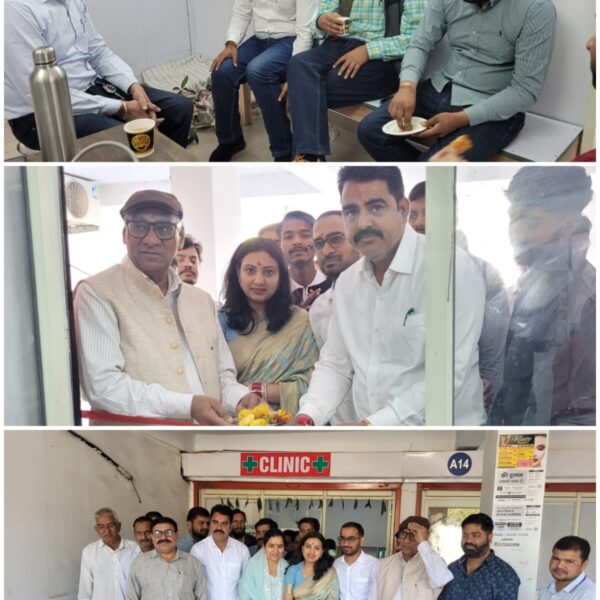 झाड़माजरी की बेटी कोमल ठाकुर ने खोला क्लिनिक
